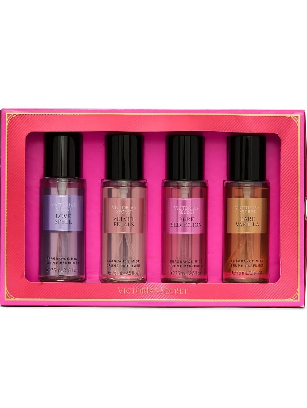 Victoria's Secret Mist Collection 4 Piece Mini Mist Gift Set